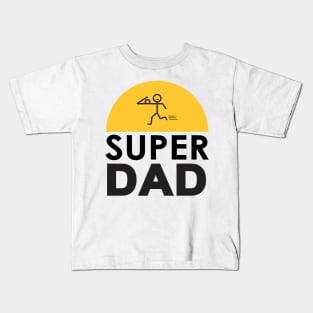 Super DAD - FATHER, DADDY, Holiday Fanny gifts Kids T-Shirt